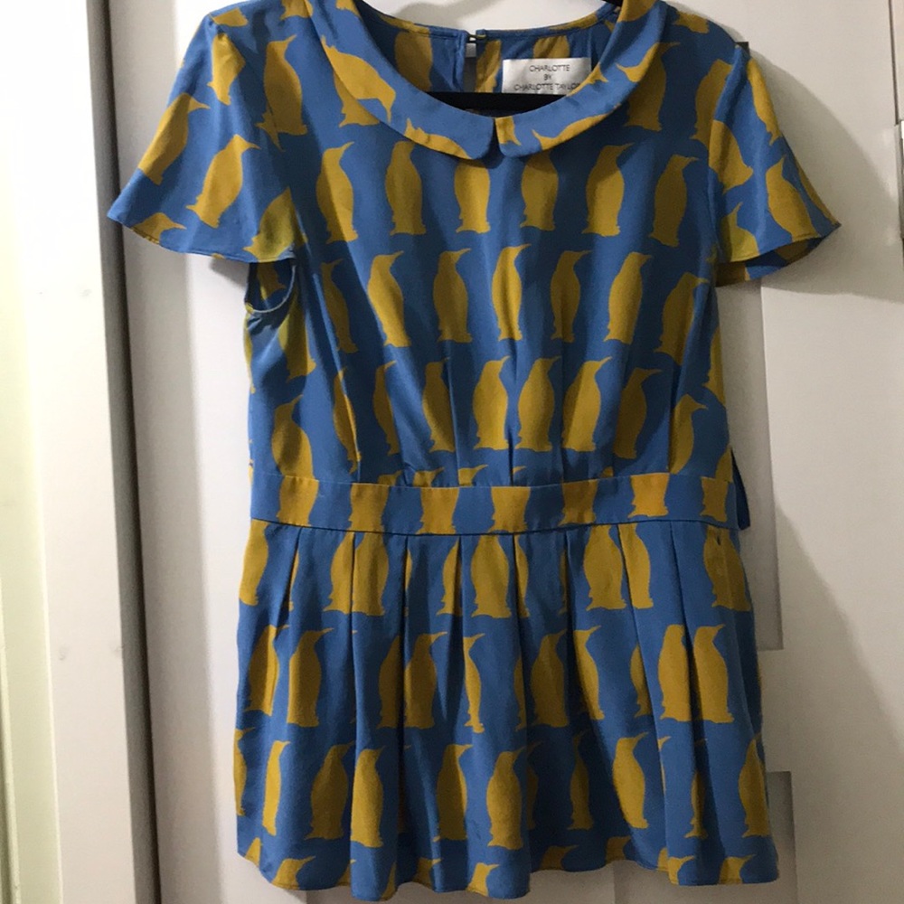 Anthro/Charlotte Taylor penguin top